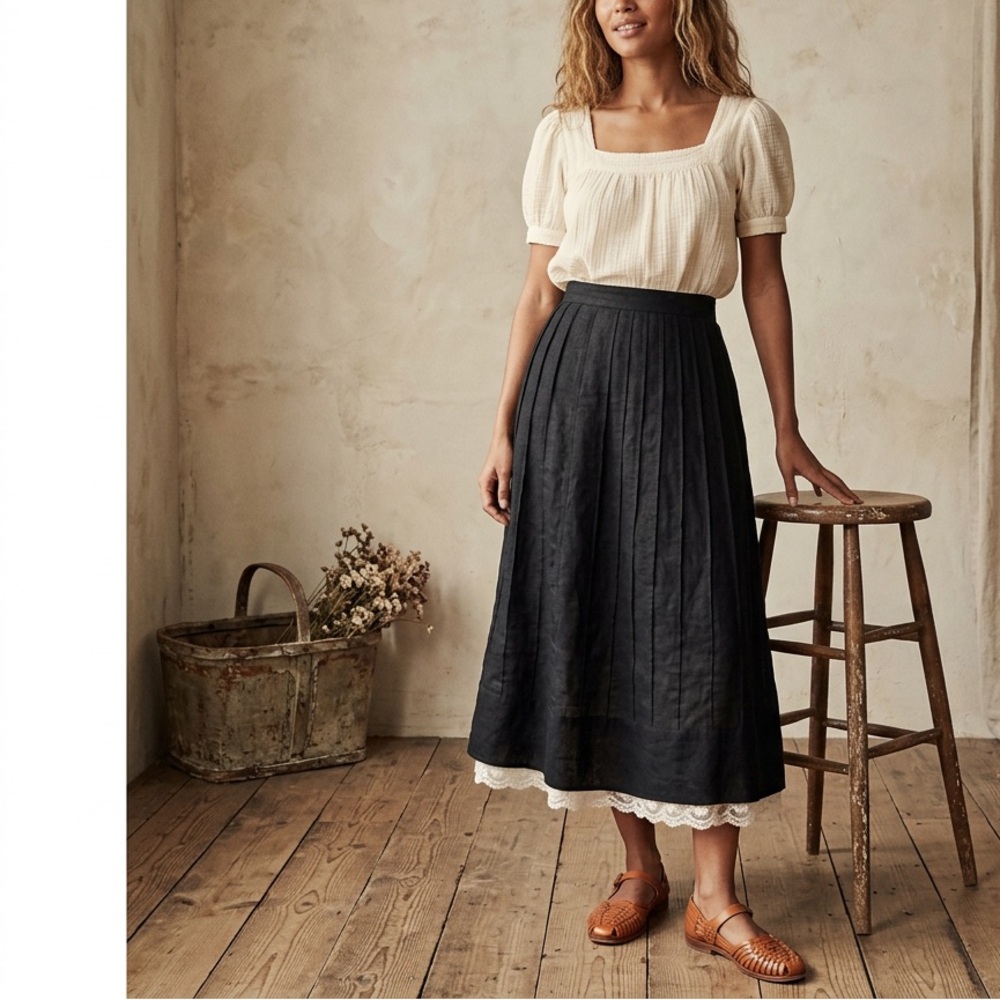 Ann Taylor Midi Skirt